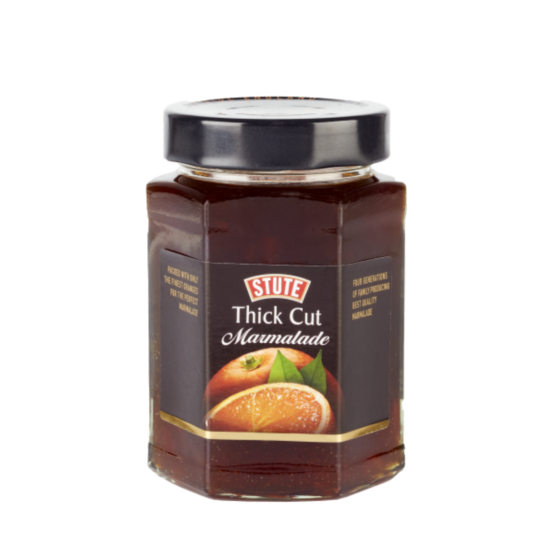 STUTE THICK CUT ORANGE MARMALADE 340G